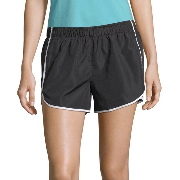 Hanes Sport Women's Performance Running Shorts, Evony & White Style 09054 Large - Picture 2 of 11